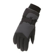 BOOMNY Winter Outdoor Youth Kids Boys Girls Snow Skating Snowboarding Windproof Warm Ski Gloves Comfort Toddler Baby Dailywear